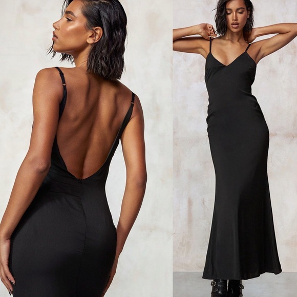Boohoo Dresses & Skirts - KOURTNEY KARDASHIAN BARKER MAXI SATIN DRESS